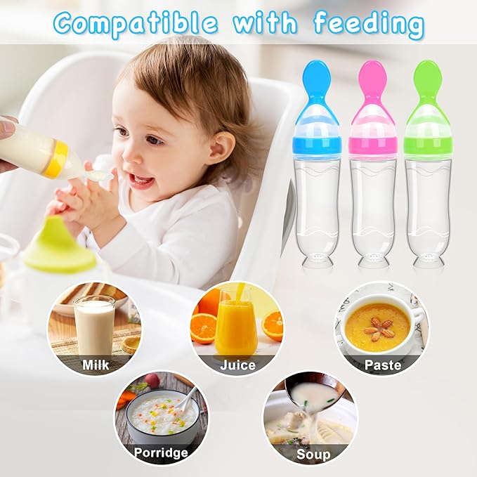 3 Oz Silicone Baby Food Feeder