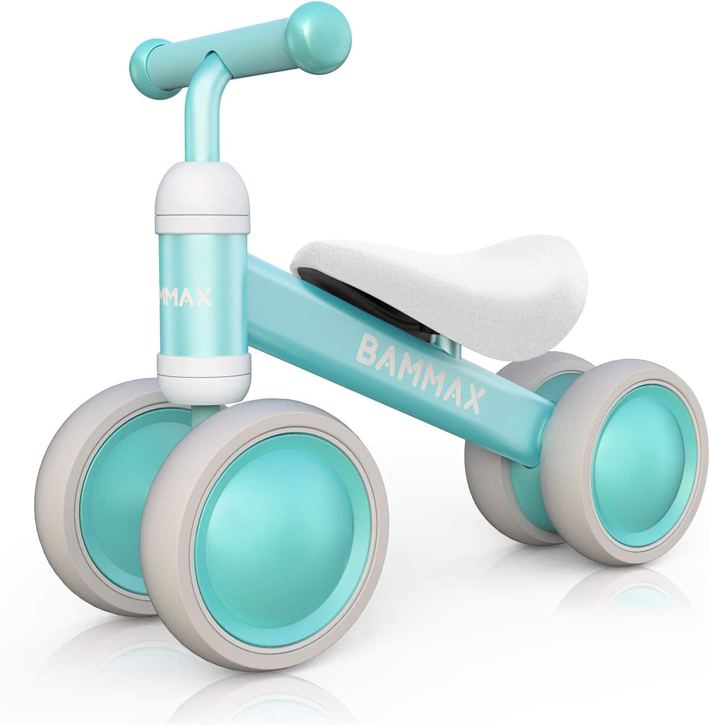 Official Tykebike® Toddler Ride on Toy | Baby & Toddler Balance Bike | Easy Glide Wheels & Safer Toddler Bicycle Steering | Indoor/Outdoor Alternative to Baby Walkers for Boys & Girls | Teal