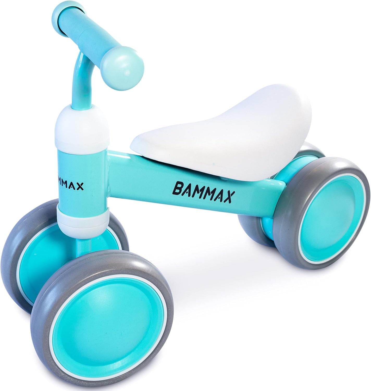 Official Tykebike® Toddler Ride on Toy | Baby & Toddler Balance Bike | Easy Glide Wheels & Safer Toddler Bicycle Steering | Indoor/Outdoor Alternative to Baby Walkers for Boys & Girls | Teal